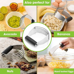 Professional Dough Blender with Heavy Duty Blades