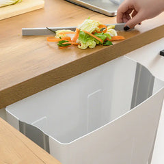 Foldable Kitchen Trash Bin for Cabinet Door Storage